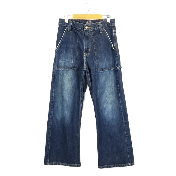 Levi's Cropped Wide Leg Jeans - Picture 1 of 7